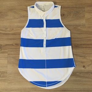 Lululemon Button-Up Tank